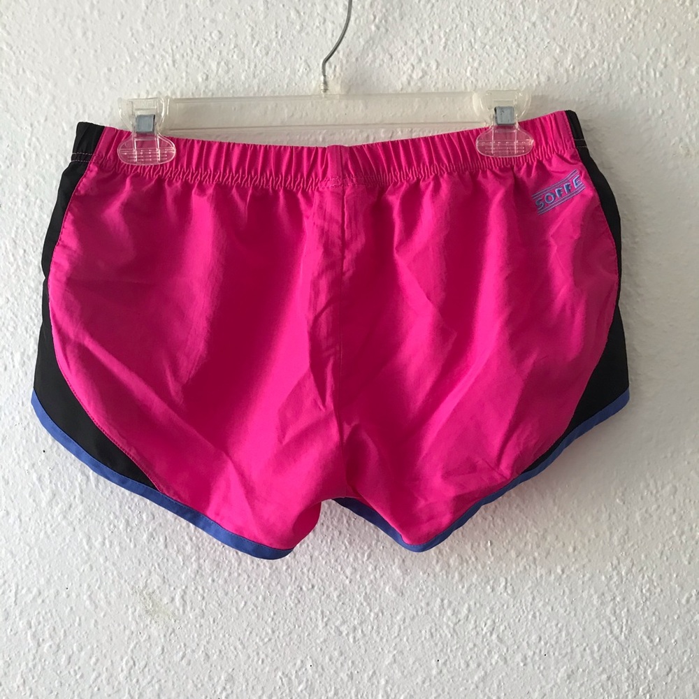 3/$20 ⚡️ SOFFEE Colorblock Pink Running Shorts